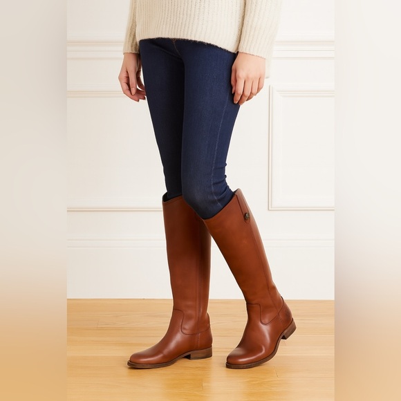 NWOT Frye Brown Melissa Riding
Boots Over the Knee Boots - Picture 1 of 8